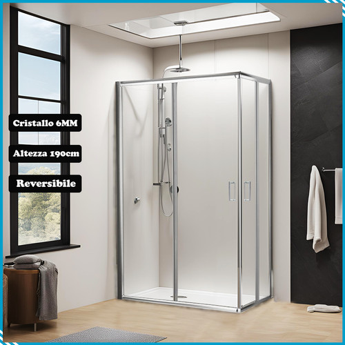 Box doccia angolare unik - box,